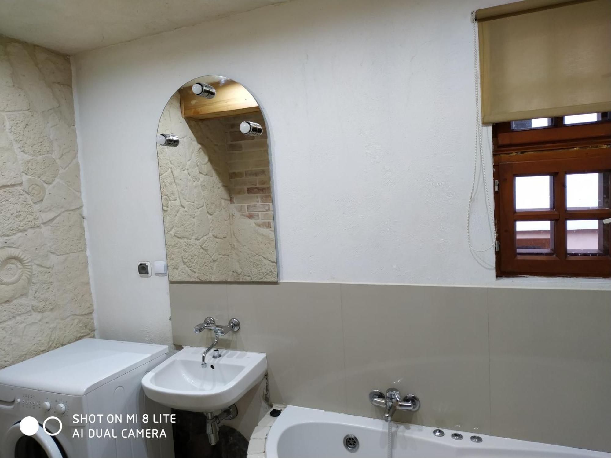 Dom Z Sauna - Lugiele Dzierwiany Bagian luar foto