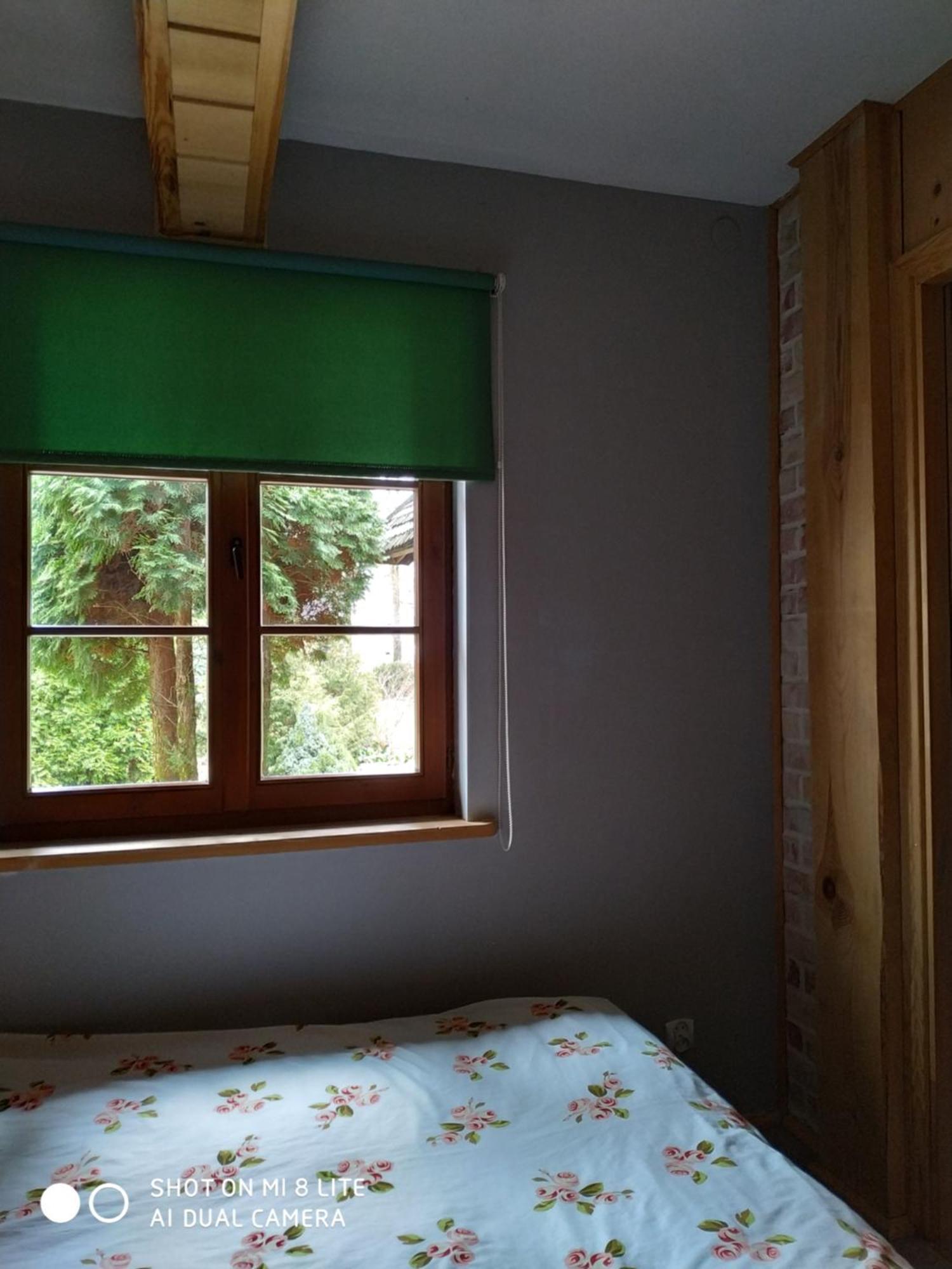 Dom Z Sauna - Lugiele Dzierwiany Bagian luar foto